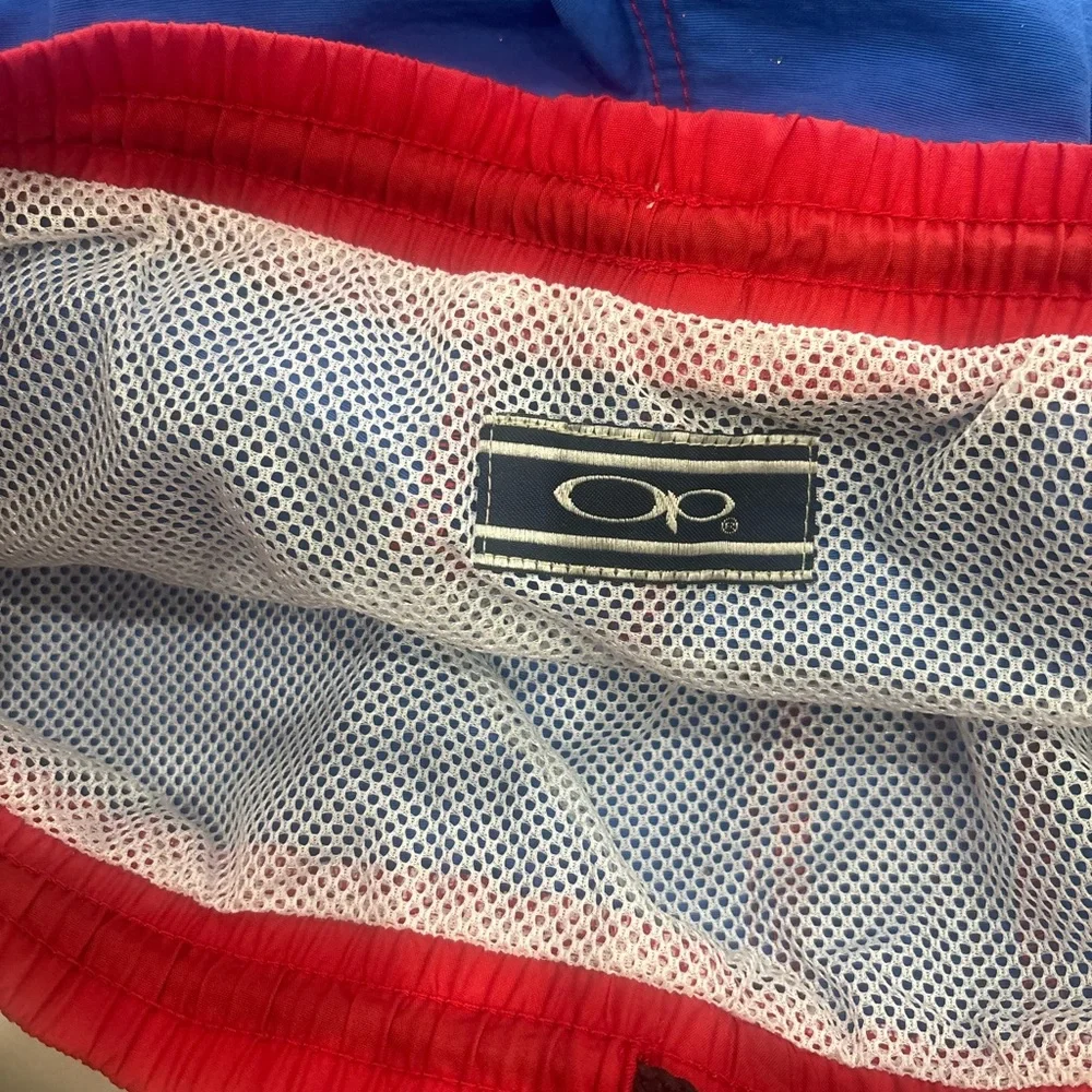 OP Ocean Pacific Men's Board Shorts Swim Trunks Mesh Lined size:M